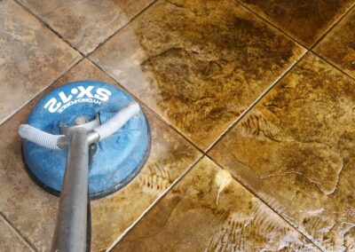 Dirty Tile cleaning